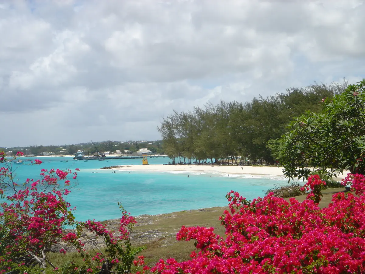 Miami Beach vid Oistins på Barbados