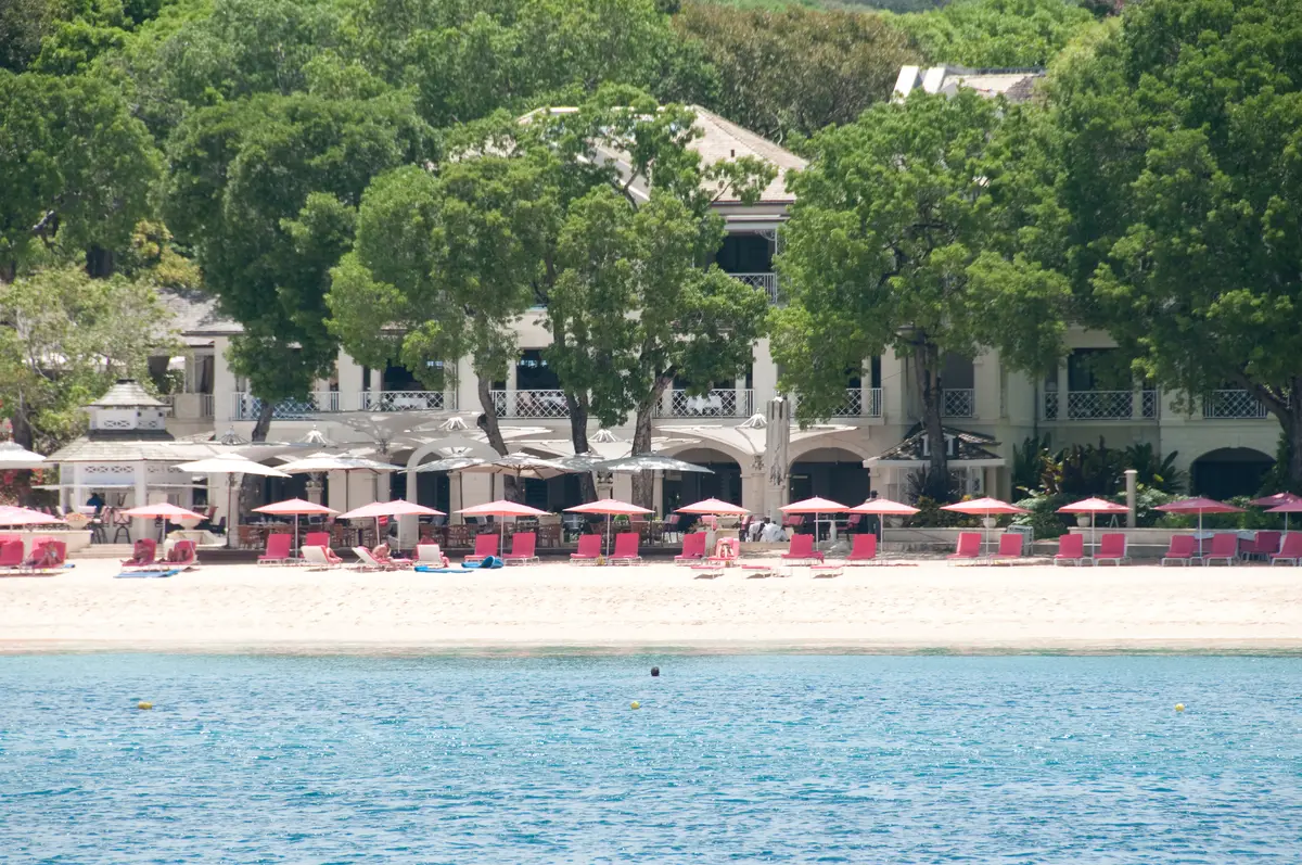 Sandy Lane-resorten på Barbados